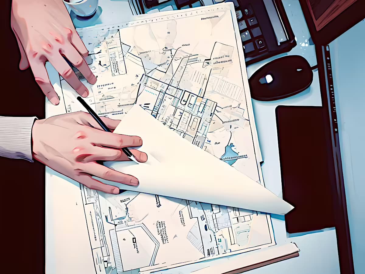 California architectural ADU floor plan